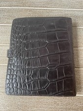 Vintage Mulberry Brown Croc