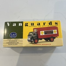 VANGUARDS - COMMER BOXBACK VAN - SHELL OIL VA28000 Diecast Truck 1/64