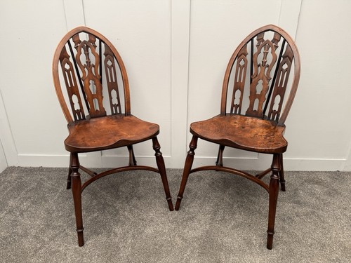 Pair antique style gothic - antique,