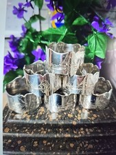 Antique Silver Plate Napkin