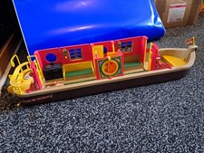 Sylvanian Families Riverside Canal Boat Used Signes of Wear See Description