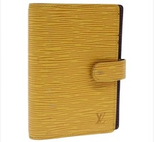 LOUIS VUITTON Epi Agenda PM Day Planner Cover Yellow R20059  Auth 84306 Filofax