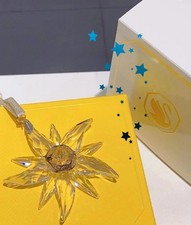 NEW Swarovski 5651063 2025 Star - Edelweiss Crystal Ornament Sealed Box