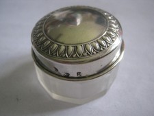 Glass Decagon 1.5" Pill Box w/
