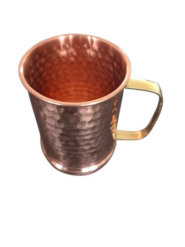 Utopia chased copper mug - utopia,