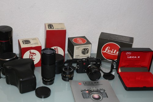 Leica camera with lenses - with,