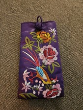 Red Blossom Purple Satin