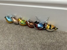 Set of 6 X Vintage Style Glass