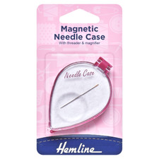 Hemline Needlework Magnetic Plus Needle Magnifier With Threader In The Case