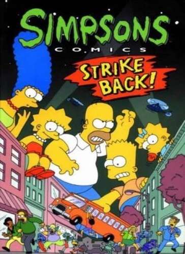 Simpsons comics strike back - simpsons,