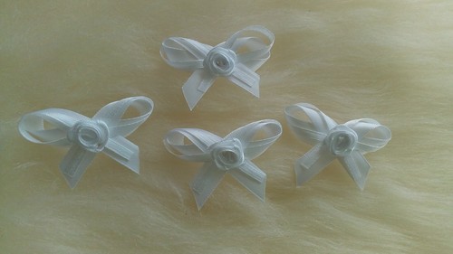 Satin ribbon bows - satin,