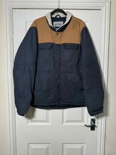 Levis Woodsman Puffer Navy Jacket Size XL