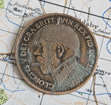 1915 PENNY TRENCH ART - WW1