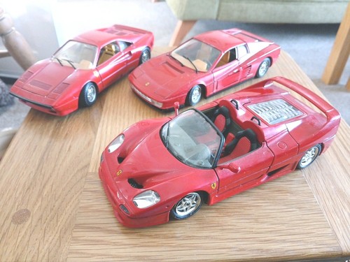 Burago farrari model - 3, cars-