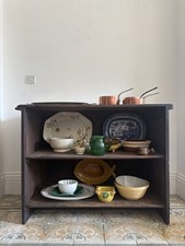 Early 20thC, English Freestanding Antique Shop Counter, 115cm wide, C1900-1920