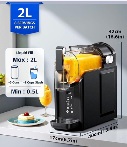Electric slushie maker - 2l,