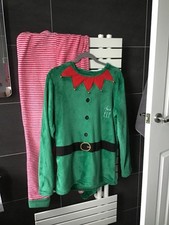 christmas elf pyjamas