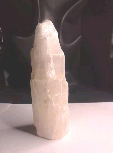 Large selenite crystal tower - large,