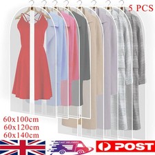 5Pcs White Breathable Garment