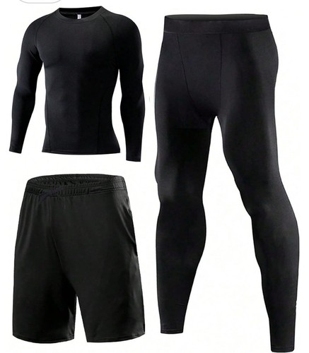 3pcs compression leggings - compression,