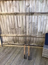 Daiwa Black Widow 10’ 4lb Tc Pike Fishing Boat Rods X2 
