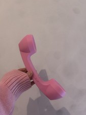 Retro Pink Bluetooth Phone