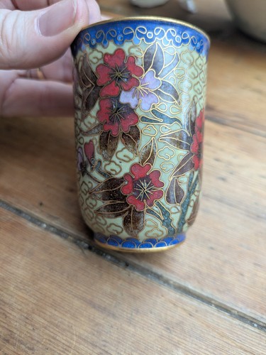 Vintage chinese cloisonne - vintage,