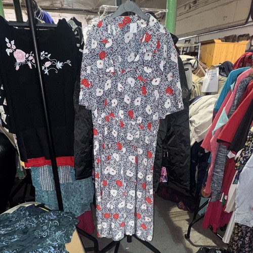 Women blue floral - women’s, maxi