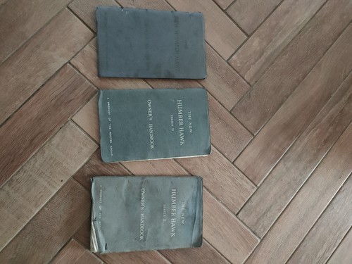 Humber hawk series handbook - humber,