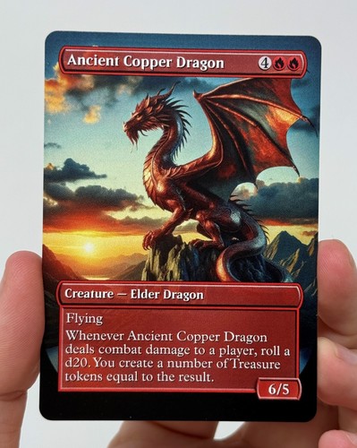 Ancient copper dragon proxy - copper,
