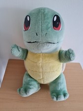 Squirtle Pokemon Play By Play Plush 18" Rare Jumbo Nintendo Soft Toy Blue 