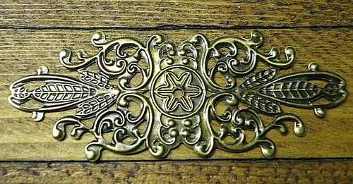 Antique filigree centres - 4,