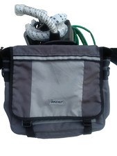Bikehut Bag 4 Laptop Grey Reflective Cover Attached Water Repellent L35 H28 D