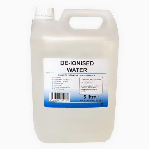 Deionised water litre - deionised,