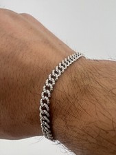 Solid 9ct White Gold Men’s