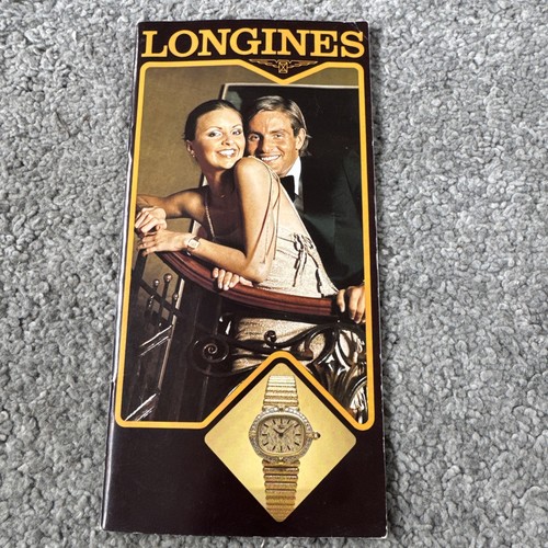 Longines watch brochure - watch,