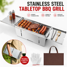 Folding bbq grill - folding, charcoal