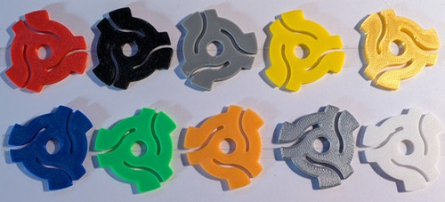 Record centre adaptors 45rpm - record,