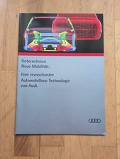 Audi A8 brochure for aluminium