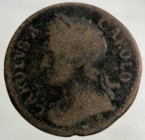 1672 charles 2nd farthing - charles, ii
