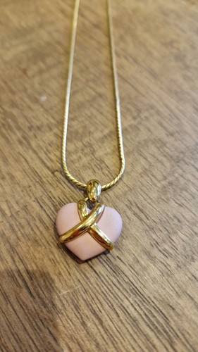 Wedgewood pink stone - stone, heart