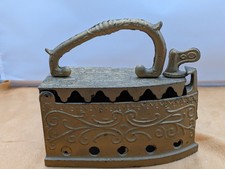 Antique Victorian Brass Coal