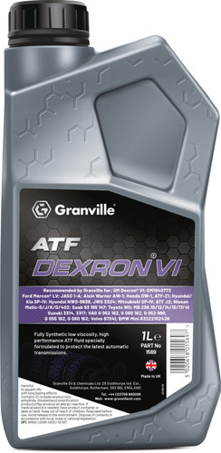 Granville atf dexron - dexron, vi