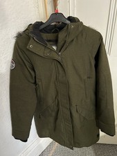 Dark Green Roots Canada Coat