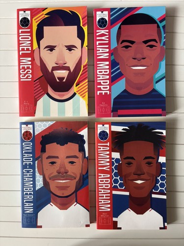 Football legends kids books - football,