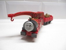 trackmaster thomas the tank engine battery train harvey