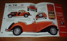 1950 MG TD Original Imp