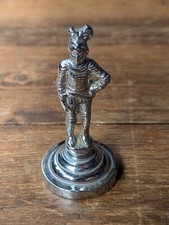 Vintage Chrome Knight Radiator