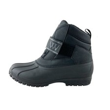 Woof Wear NEW DESIGN Short Yard Boots Black & Grey All Sizes, Horse, Gardening