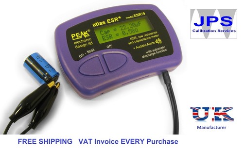 Peak esr70 esr and - esr70, capacitance